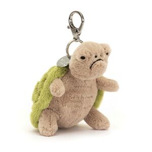 NWT Jellycat Timmy Turtle Bag Charm, Guaranteed Authentic